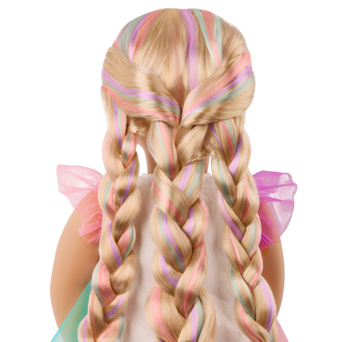 Our Generation Tessie “From Hair to There” 18'' Hair Grow Doll with Extendable Braid