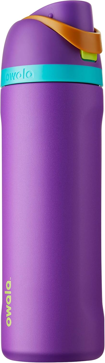 Owala FreeSip Insulated Water Bottle 24oz Hint Of Grape