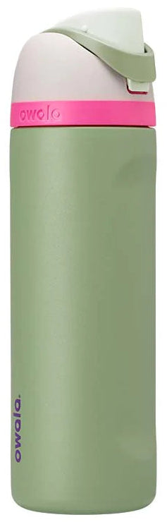 Owala FreeSip Insulated Water Bottle 24oz Neo Sage
