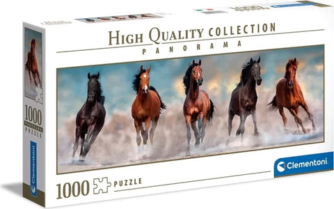 Panorama HQC Horses Puzzle, 1000 Pieces