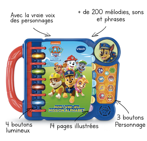 Pat'Patrouille, Mon Livre-Jeu Mission Alphabet