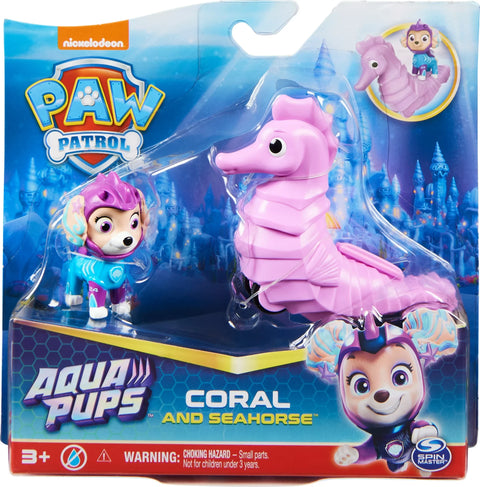 Paw Patrol Aqua Pups, Coral And Seahorse