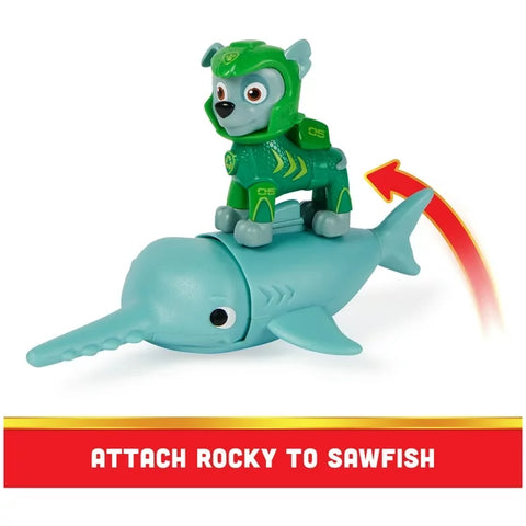 Paw Patrol Aqua Pups, Rocky And Sawfish