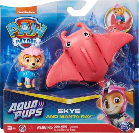 Paw Patrol Aqua Pups, Skye And Manta