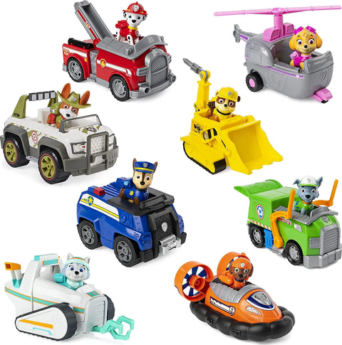 Paw Patrol Basic Vehicle With Pup, Rubble