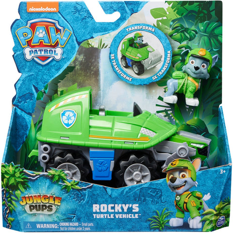 Paw Patrol Jungle Pups Rocky's Turtle Vehicle