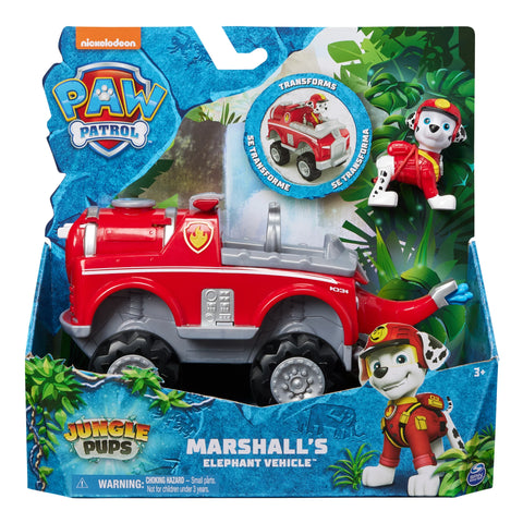 Paw Patrol Jungle Pups Marshall's Elephant Vehicle