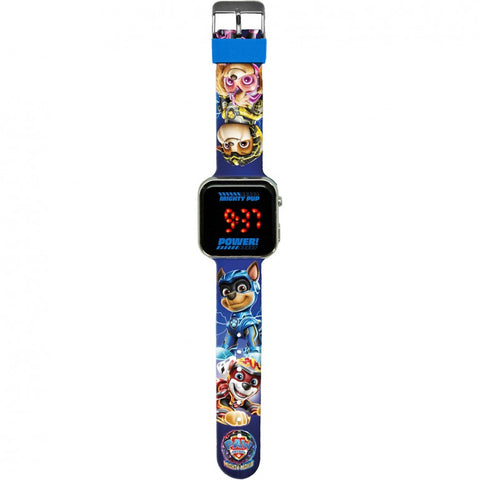 Paw Patrol The Mighty Movie Chase LED Watch