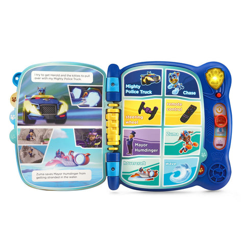 Paw Patrol Mighty Pups Touch and Teach Word Book, Blue