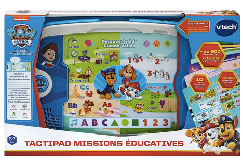 Paw Patrol TactiPad Missions Educatives