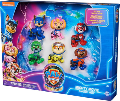 Paw Patrol The Mighty Movie 6 Pup Figure Gift Pack