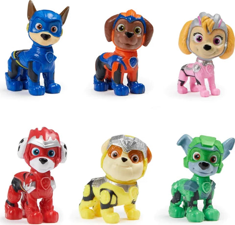 Paw Patrol The Mighty Movie 6 Pup Figure Gift Pack