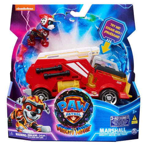 Paw Patrol The Mighty Movie Themed Vehicle, Marshall