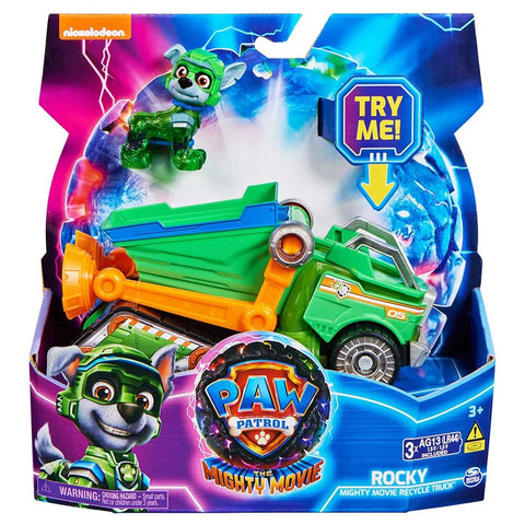 Paw Patrol The Mighty Movie Themed Vehicle, Rocky