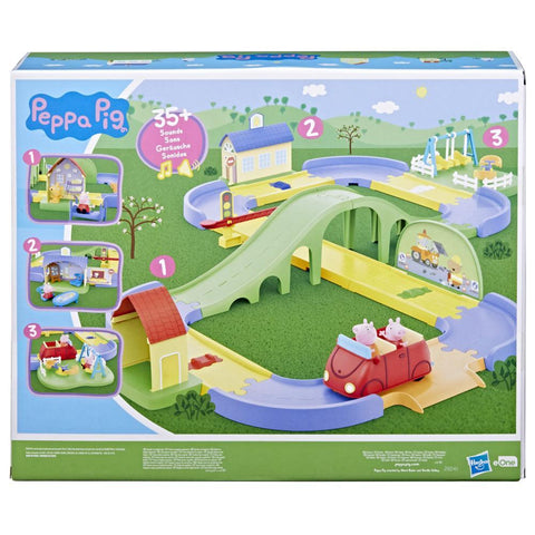 Peppa Pig All Around Peppa’s Town Set with Adjustable Track