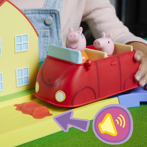 Peppa Pig All Around Peppa’s Town Set with Adjustable Track