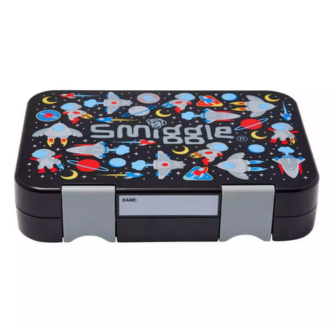 Smiggle Astronaut Happy Sky Medium Bento Lunch Box