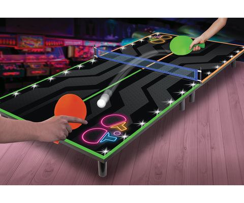 Ambassador Games Ping Pong Electronic Arcade Neon Series