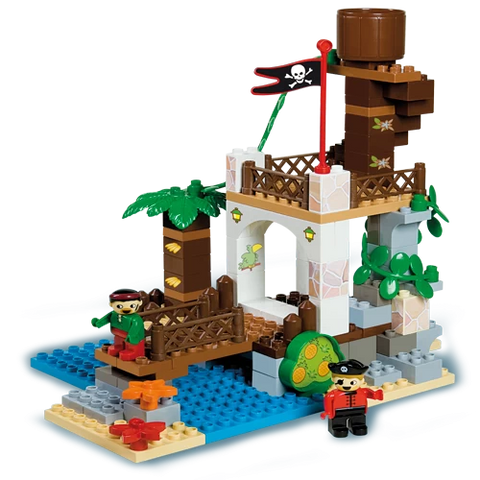 Pirate Watchtower, Unico Plus, 116 Pieces