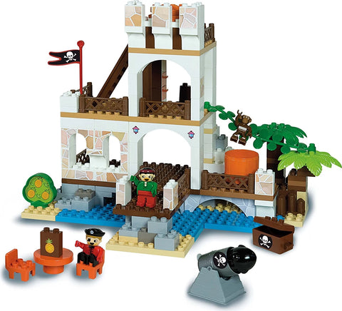 Pirates Fortress, Unico Plus, 181 Pieces