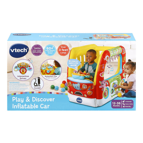 Play & Discover Inflatable Car