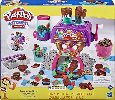 Play-Doh Candy Delight Playset with 5 Cans