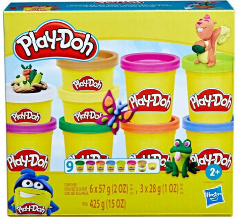 Play-Doh Colorful Compound 9-pack Assorted