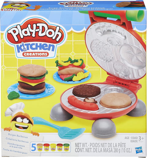 Play-Doh Kitchen Creation Burger Barbecue Playset