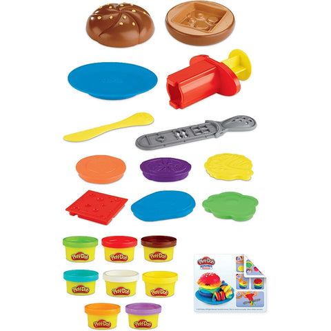 Play-Doh Kitchen Creations Silly Snacks Milk and Cookies Set