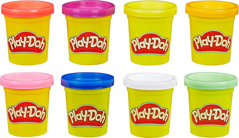 Play-Doh Multicolor Cans 8-Pack, Ocean