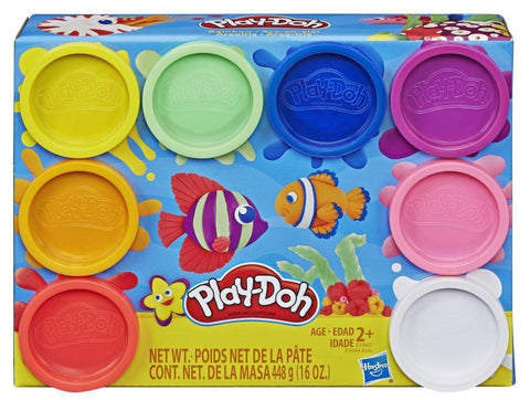 Play-Doh Multicolor Cans 8-Pack, Ocean