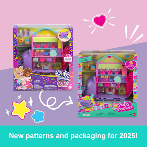 Polly Pocket Kitty Airways Playset