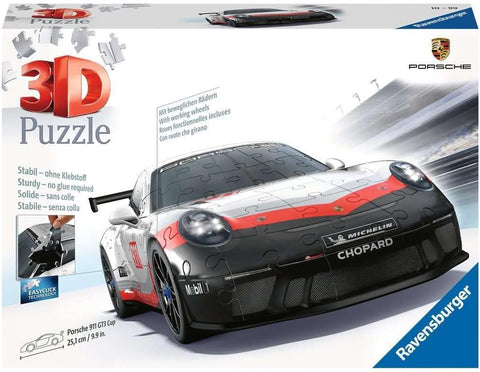 Porsche GT3 Cup 3D Puzzle, 108 Pieces