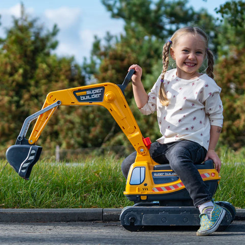 Power Builder Excavator with Opening Seat