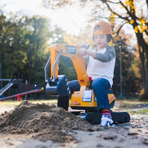 Power Builder Excavator with Opening Seat