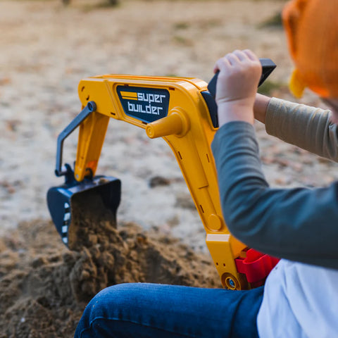 Power Builder Excavator with Opening Seat