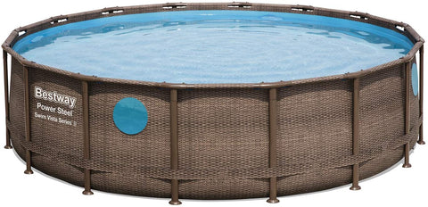 Bestway - Power Steel Swim vista Series II Above Ground Round Pool Set 488x122cm