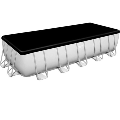 Bestway - Power Steel Rectangular Pool Set with Sand Pump 632x270x122cm