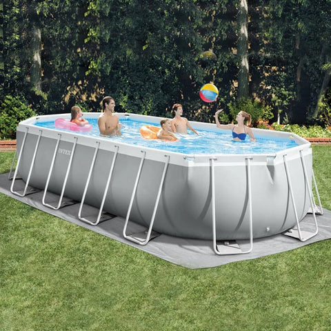 Prism Frame Above Ground Oval Pool Set 610x305x122cm