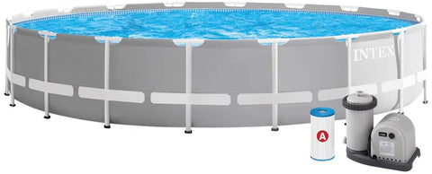 Prism Frame Above Ground Pool Set 549x122cm