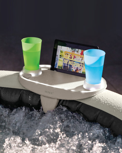 PureSpa Inflatable Hot Tub Tray With Light