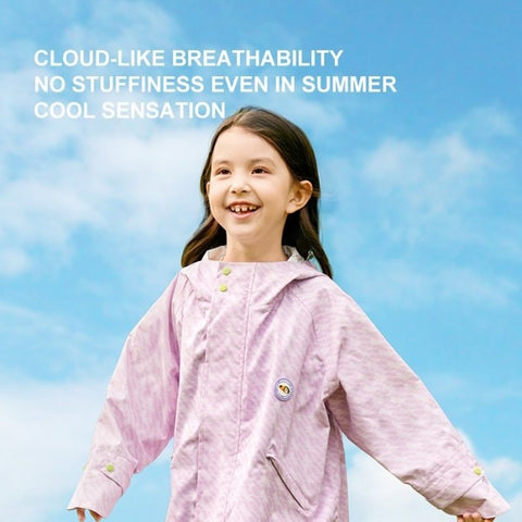 Mideer Waterproof Raincoat Yellow, Medium