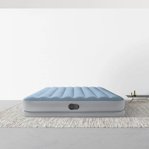 Queen Dura-Beam Plus Comfort Air Mattress With Fastfill USB Pump 203x152x36cm