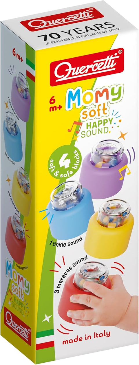 Quercetti Momy Soft Happy Sound 4 Pieces