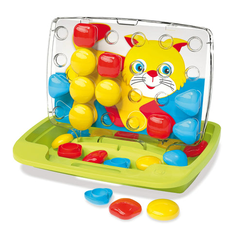 Quercetti Fantacolor Baby 3D Mosaic and Buttons