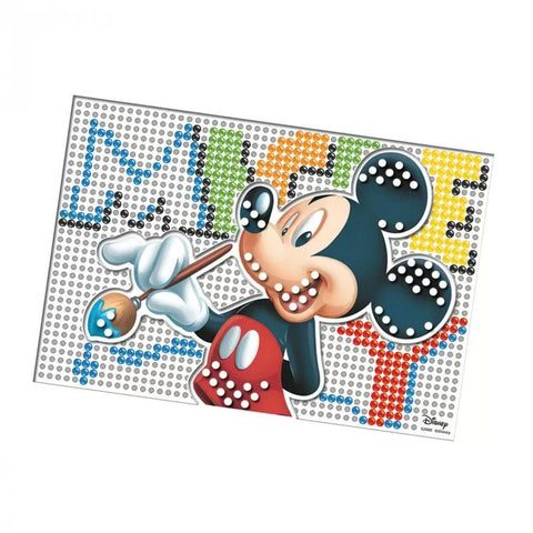 Quercetti Fantacolor Mosaic Mickey Mouse