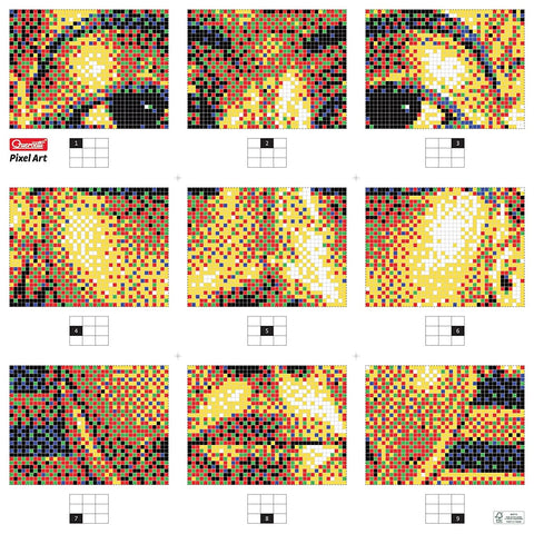 Quercetti King Tut Pixel Art Set