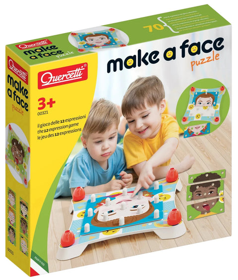 Quercetti Make A Face Puzzle