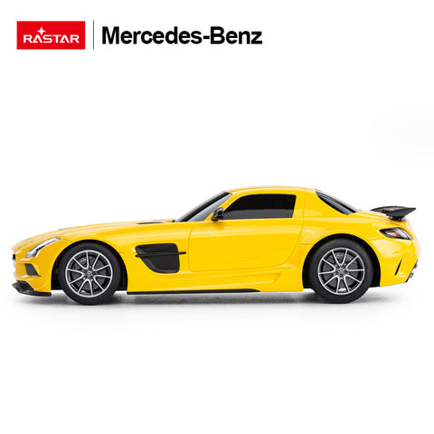 Rastar 1:18 Mercedes-Benz SLS AMG Yellow R/C