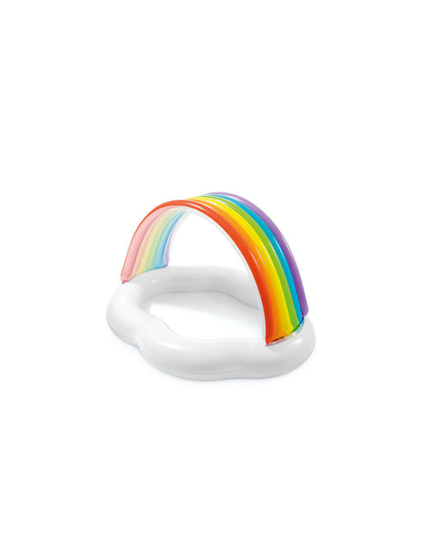 Rainbow Cloud Inflatable Kiddie Pool 142x119x84cm